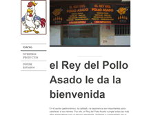 Tablet Screenshot of elreydelpolloasado.com